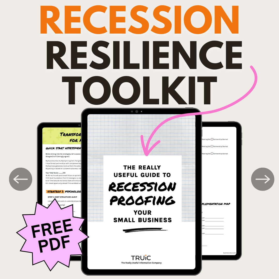 The Recession-Proof Business Worksheet (Printable PDF)