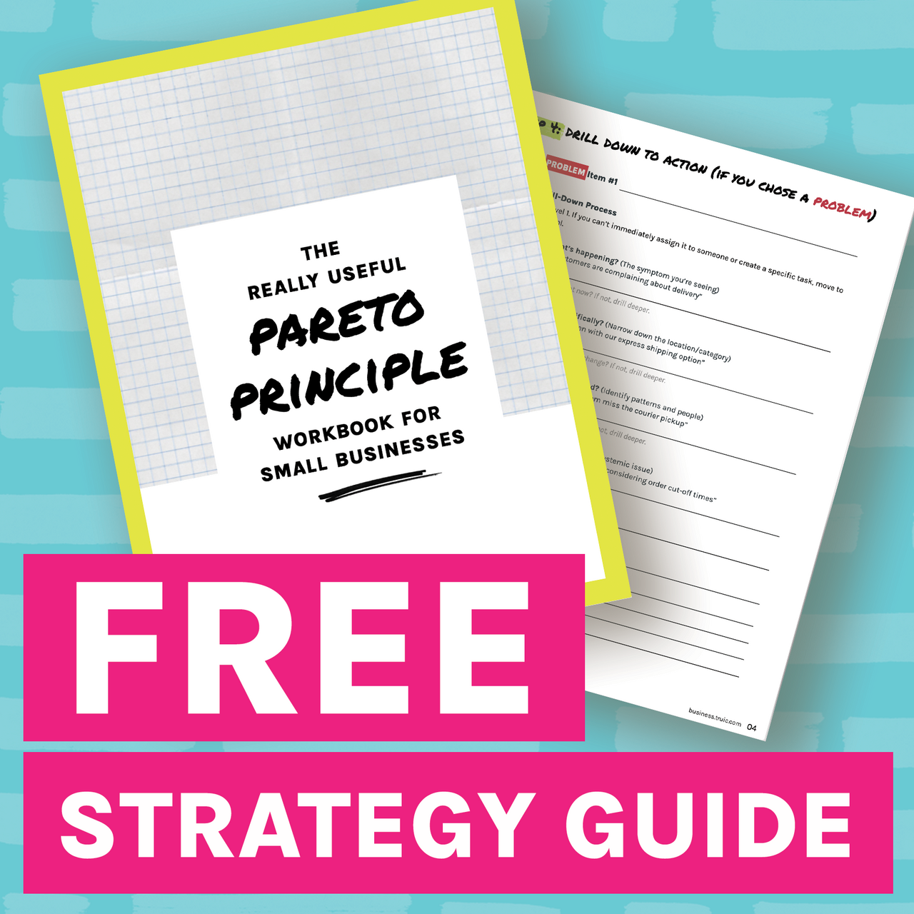 Pareto Principle Workbook - Get more impact with LESS work