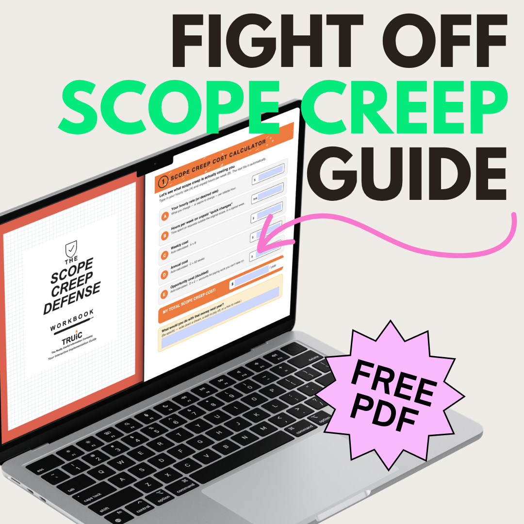 Stop Scope Creep! The Definitive Worksheet