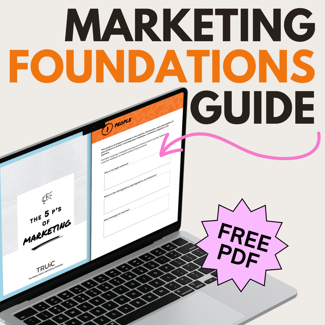 Marketing Strategy 101 Worksheet (The 5 P's Framework)